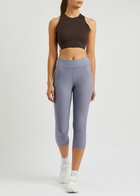 ON Movement Stretch-jersey bra top Brown
