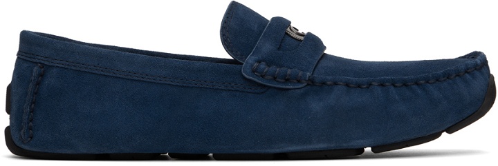 Photo: Coach 1941 Navy C Coin Loafers