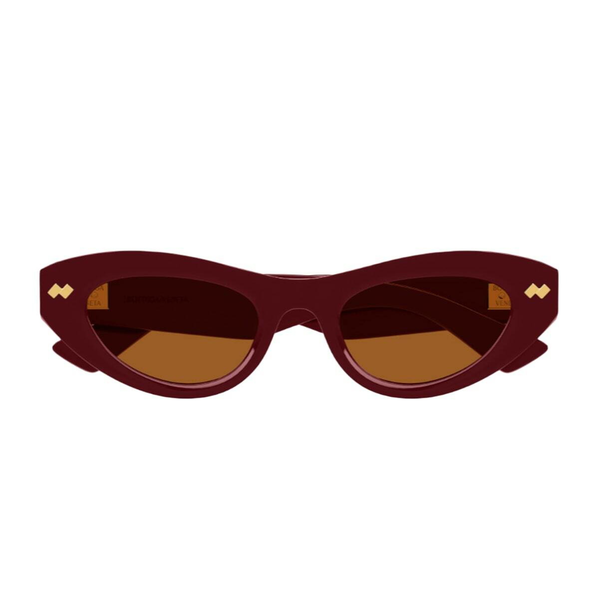 【Bottega Veneta】NARROW CAT EYE サングラス Bottega Veneta® Women's Bombe Cat Eye Sunglasses in Black