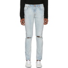 Nudie Jeans Blue Lean Dean Jeans