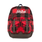 MC2 Saint Barth Tartan Print Backpack