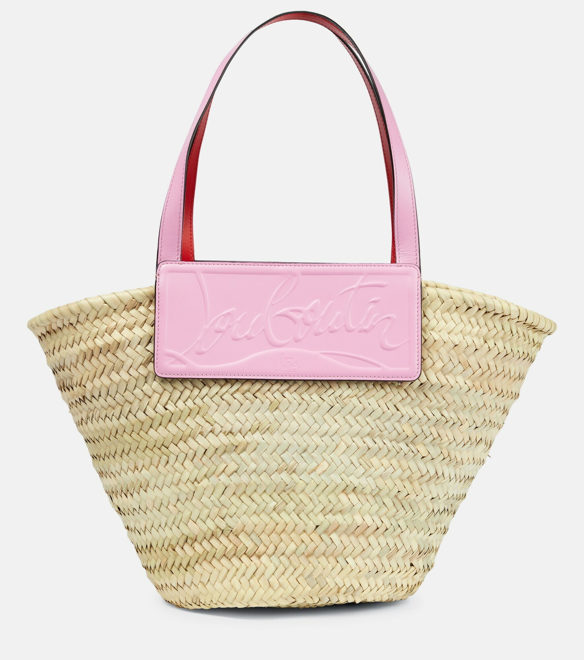 Christian Louboutin - Loubishore Large raffia tote Christian Louboutin