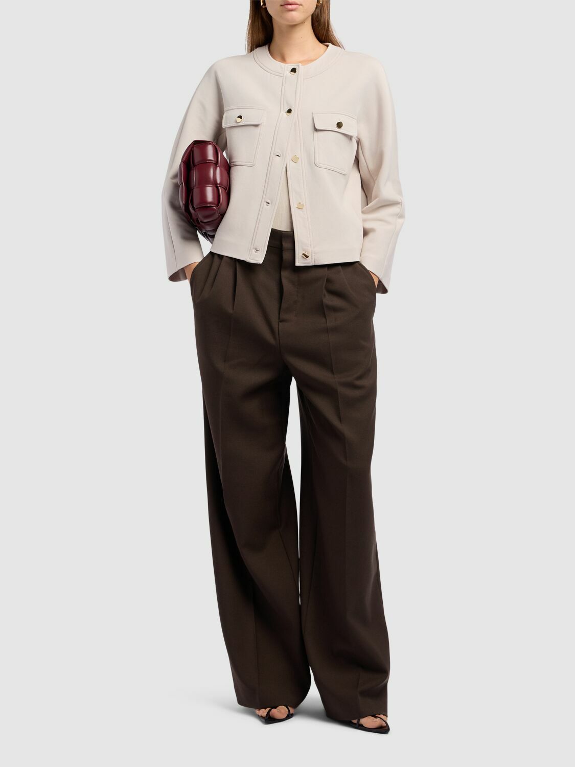 sabai dii様【’S Max Mara】GRADI S Max Mara Max Mara Caban In Gradi Scuba Jersey