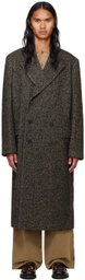 HOPE Gray Herringbone Time Coat