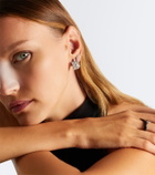 Yeprem Y-Couture 18kt white gold earrings with diamonds