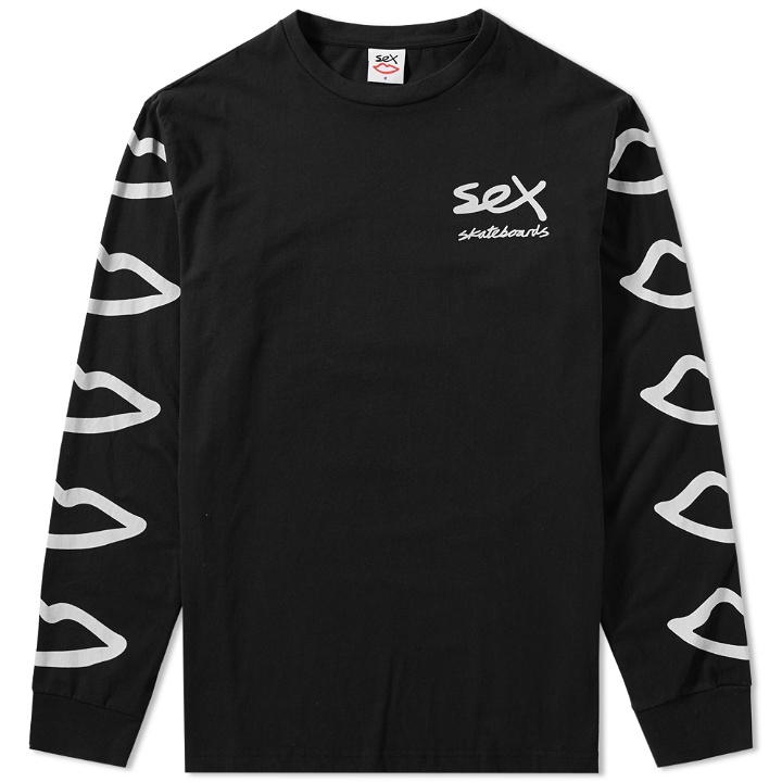 Photo: Sex Skateboards Long Sleeve Logo Tee