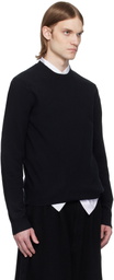 Comme des Garçons Shirt Black Crew Neck Sweater