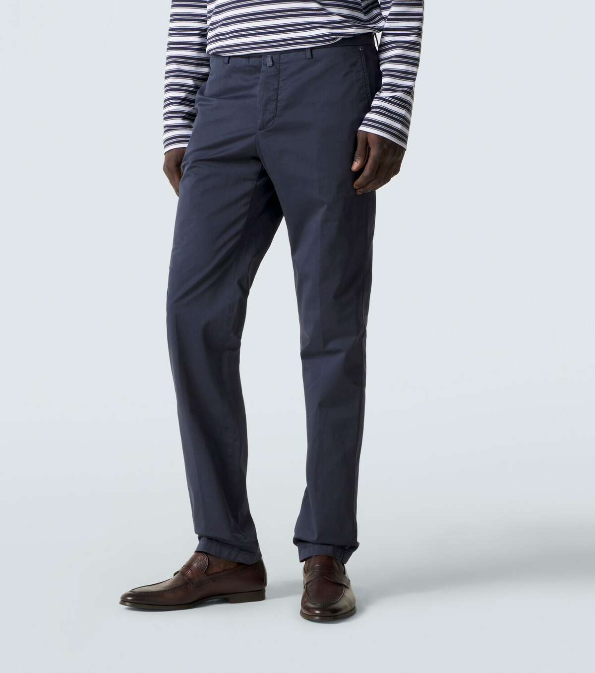 Kiton Cotton-blend chinos