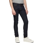 Nudie Jeans Blue Skinny Lin Jeans