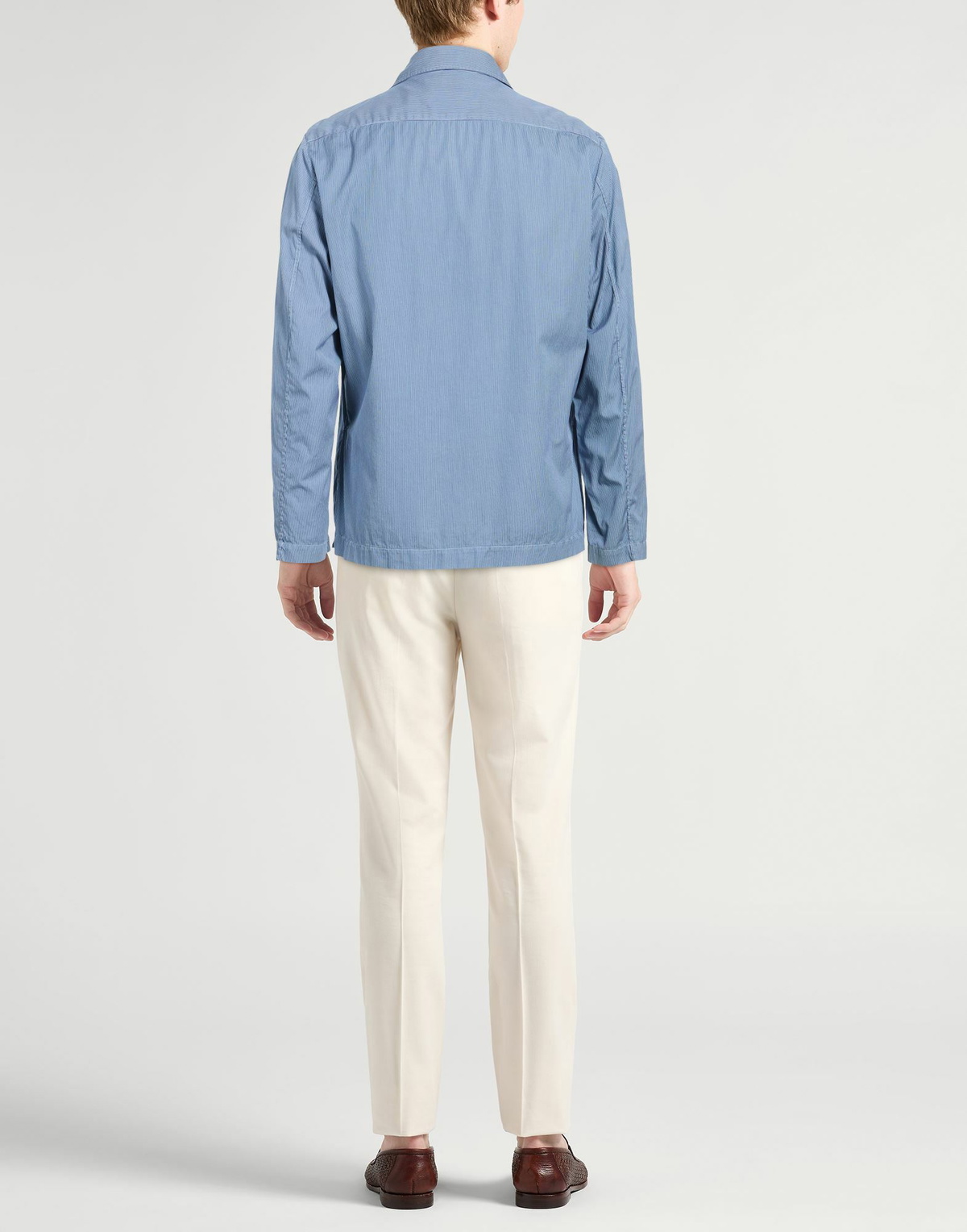 Massimo Alba Mens Shirt Azure