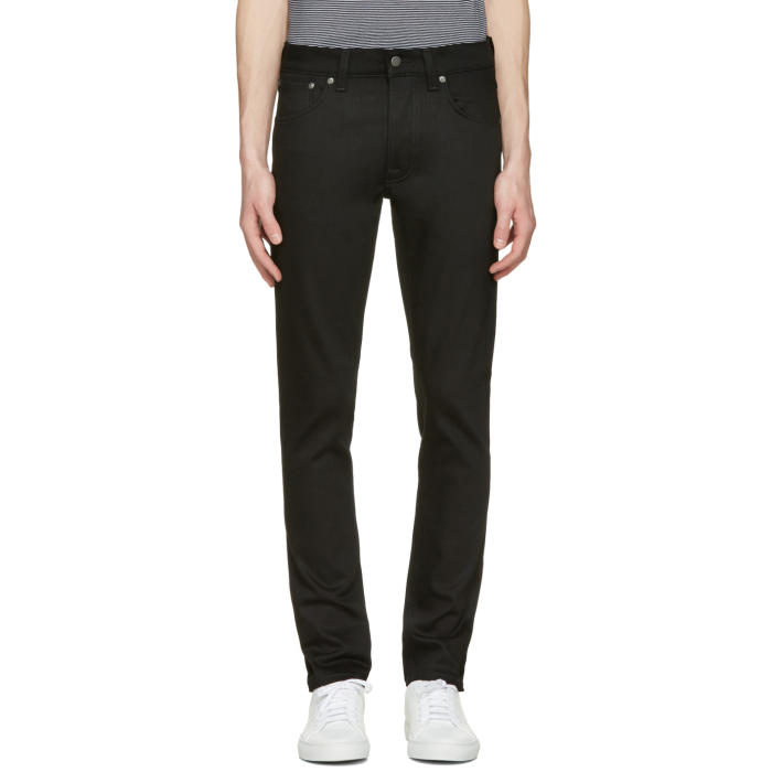 Photo: Nudie Jeans Black Tilted Tor Jeans 