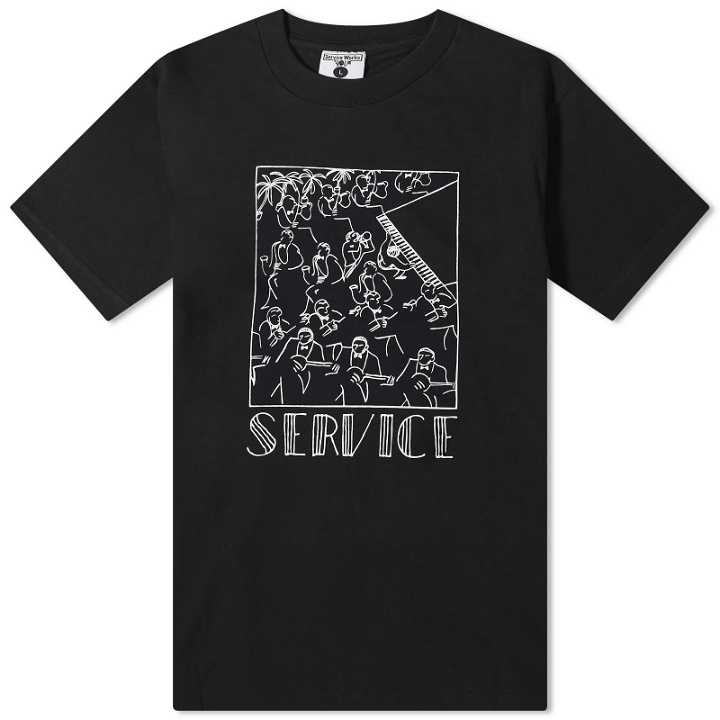 Photo: Service Works Men's Bebop T-Shirt in Black