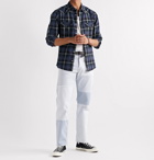 Isabel Marant - Pitt Checked Cotton-Flannel Shirt - Blue