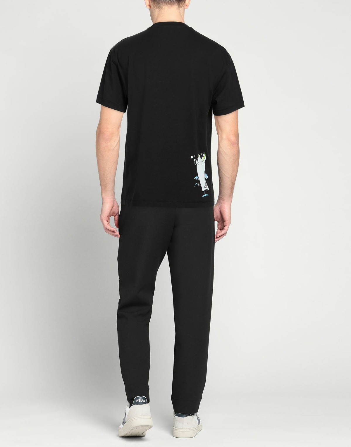 3.paradis Mens T-shirt in Black