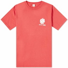 Sporty & Rich Men's Apple T-Shirt in Red/White