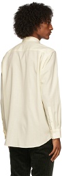 OVERCOAT Off-White Wool Shirt