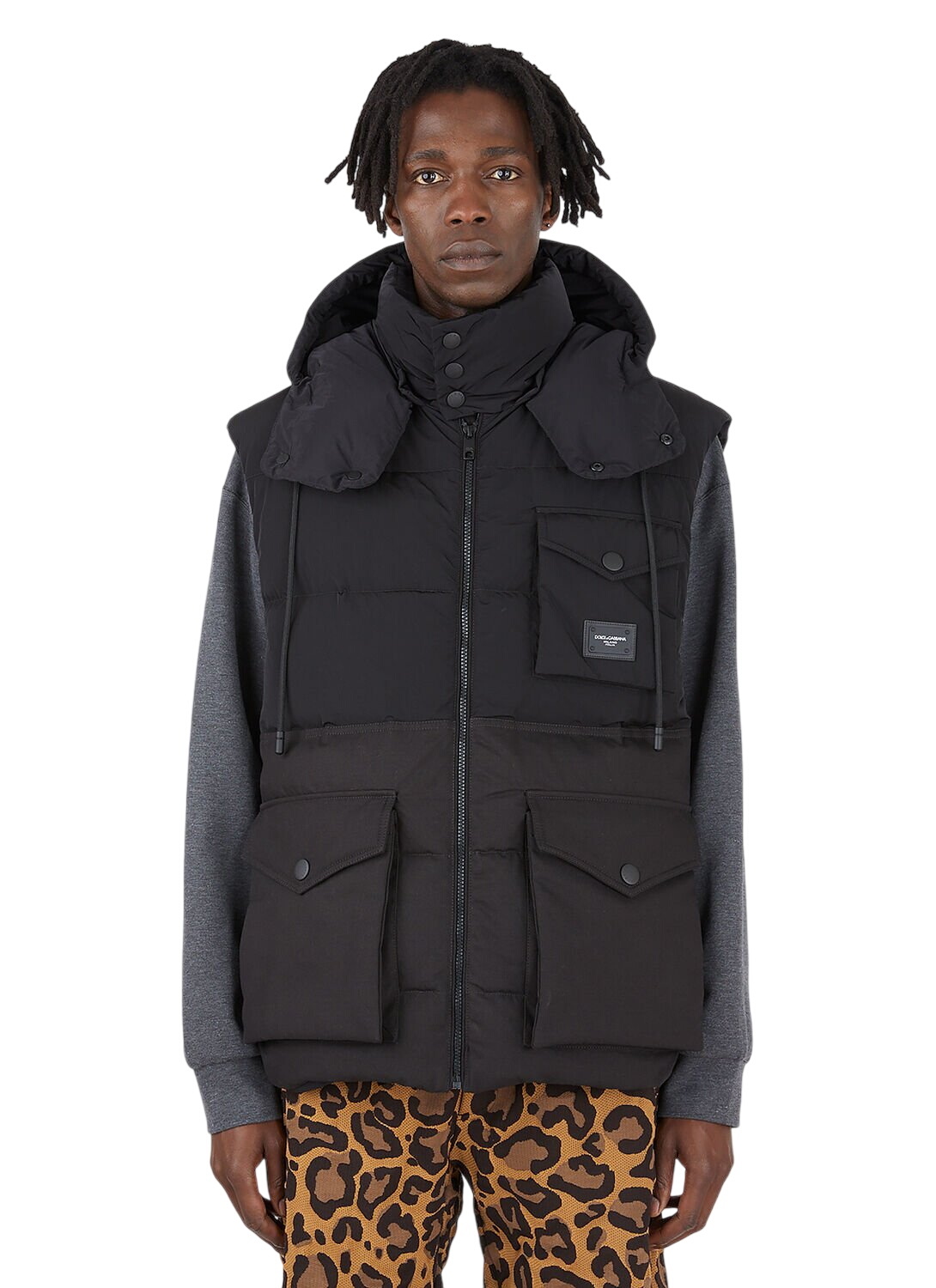 Dolce & Gabbana Sleeveless Down Jacket Dolce & Gabbana