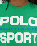 Polo Ralph Lauren Wmns Polo Sport Rl S/S Tee Green - Womens - Shortsleeves