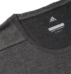 Adidas Sport - Supernova Pure Mélange Climalite T-Shirt - Dark gray