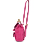 M2Malletier Pink Suede Mini Backpack
