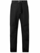 Moncler Grenoble - Tapered Logo-Print GORE-TEX® Trousers - Black