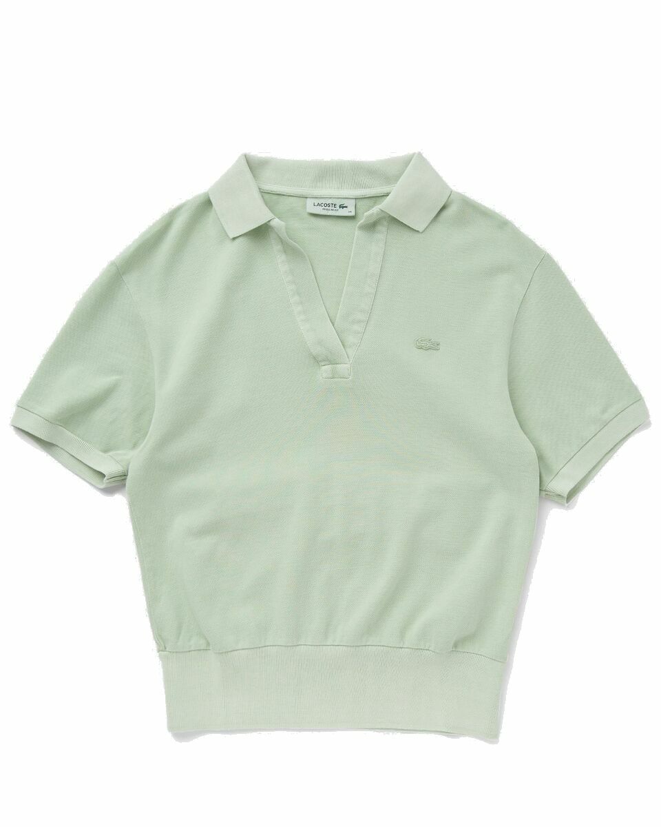 Photo: Lacoste Polo Green - Womens - Shirts & Blouses