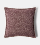 Missoni Camelia Zigzag wool and cashmere cushion
