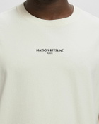 Maison Kitsune PARIS COMFORT TEE-SHIRT White Mens Shortsleefe