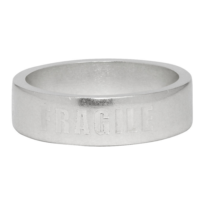 maison margiela シルバー FRAGILE リング