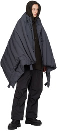 meanswhile Gray Convertible Down Jacket