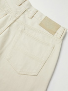 Drake's - Straight-Leg Selvedge Jeans - Neutrals