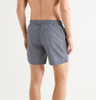 Orlebar Brown - Standard Mid-Length Printed Swim Shorts - Blue