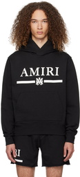 AMIRI Black M.A. Bar Hoodie