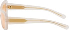FLATLIST EYEWEAR White Veneda Carter Edition Disco Sunglasses