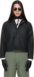 Barbour Green Spey Slim Waxed Jacket