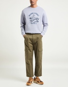 Maison Kitsuné Mens Sweatshirt Lilac