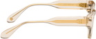 Lunetterie Générale Beige 'Dolce Far Niente' Sunglasses