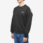 Versace Men's Hollywood Hills Crew Sweat in Black/Print