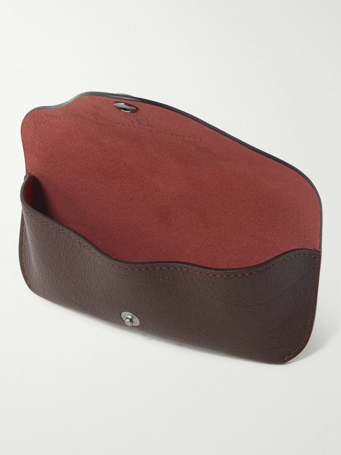 BRUNELLO CUCINELLI ♪ テクスチャード ビューティーケース Brunello Cucinelli - Textured-Leather Glasses Case Brunello