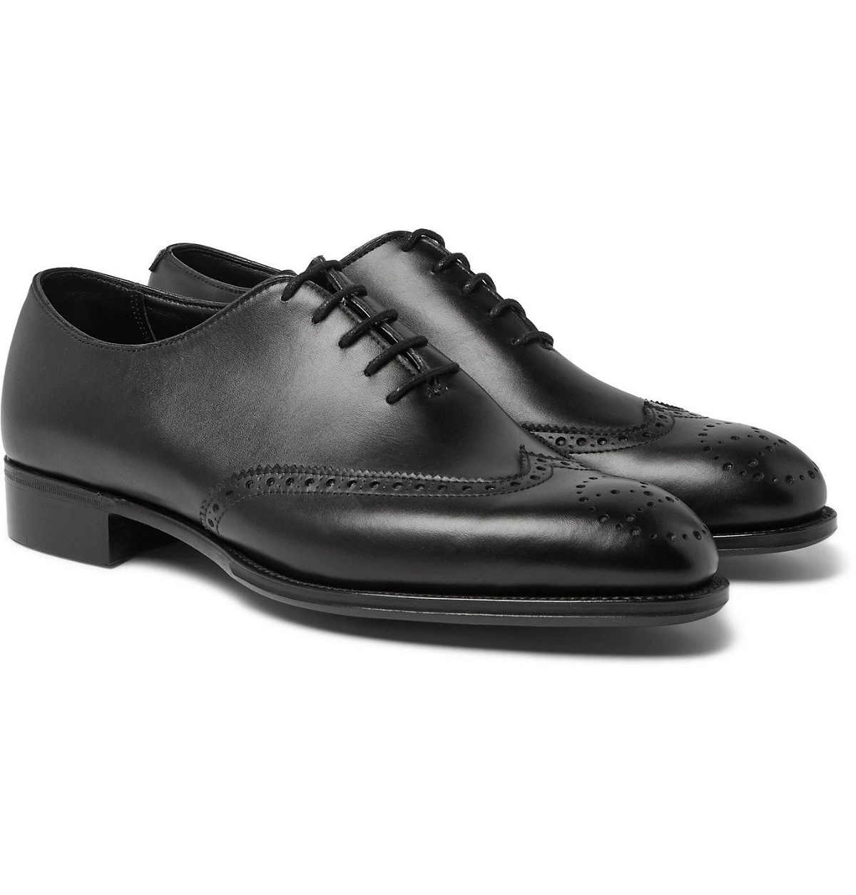 Photo: Kingsman - George Cleverley Leather Brogues - Black