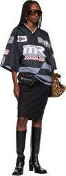 Martine Rose Black Bumbag Miniskirt