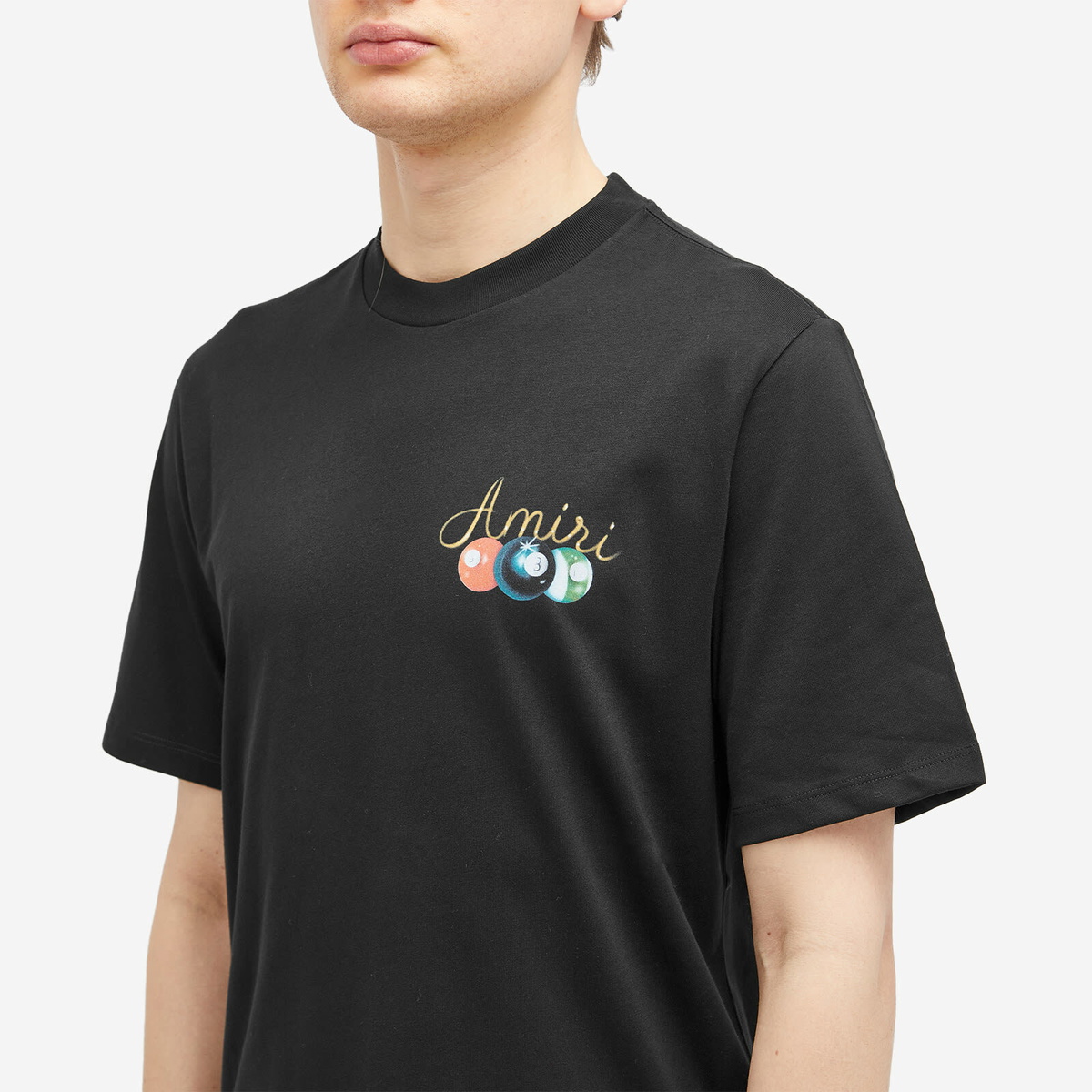AMIRI Men's Pool Cue T-Shirt in Black Amiri
