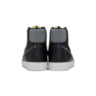Nike Black and Grey Blazer Mid 77 Sneakers
