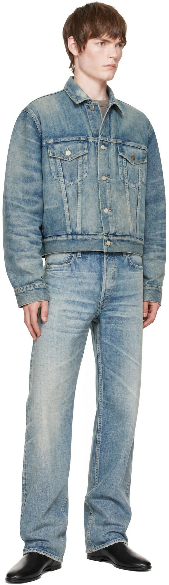 Fear of God Blue Classic Denim Trucker Jacket
