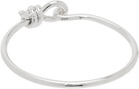 Bottega Veneta Silver Knot Bracelet