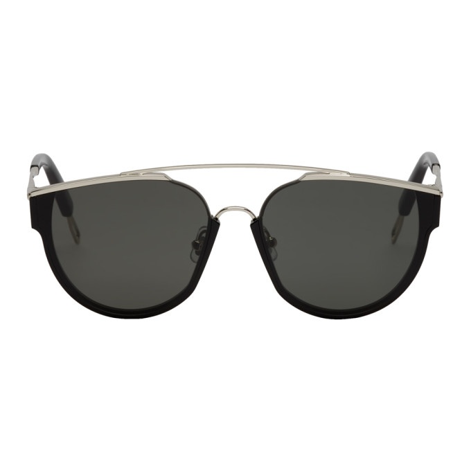 Photo: Gentle Monster Black and Silver Loe Sunglasses