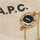 A.P.C. Eloi 2.0 Bracelet in Gold/Silver