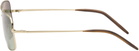 Oliver Peoples Gold Victory II Sunglasses