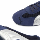 Puma Speedcat Premium Sneaker in Navy/Matte Silver