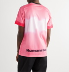 adidas Consortium - Pharrell Williams Human Race Printed Recycled Jersey T-Shirt - Pink